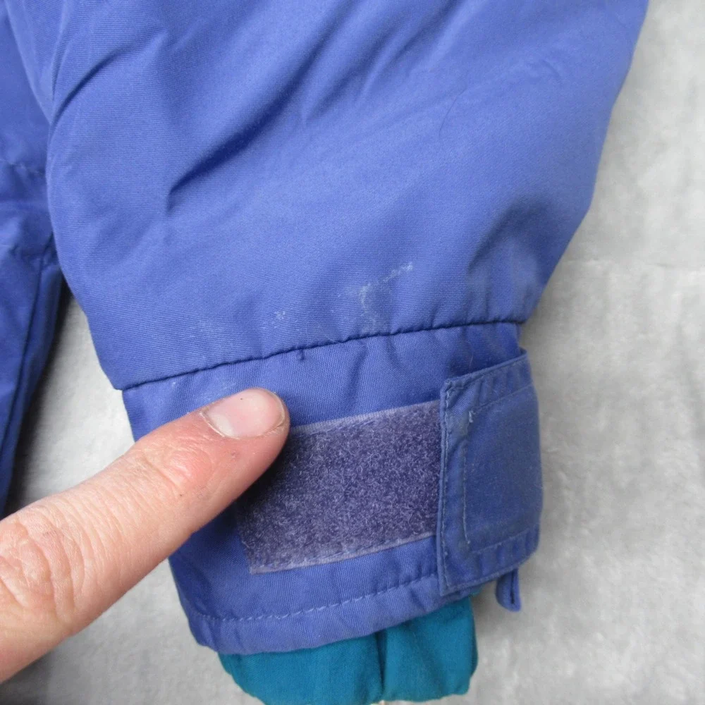 Columbia Jacket Women Small Blue Insulated Rain Wind Winter Removable Liner 3in1 - Picture 10 of 15